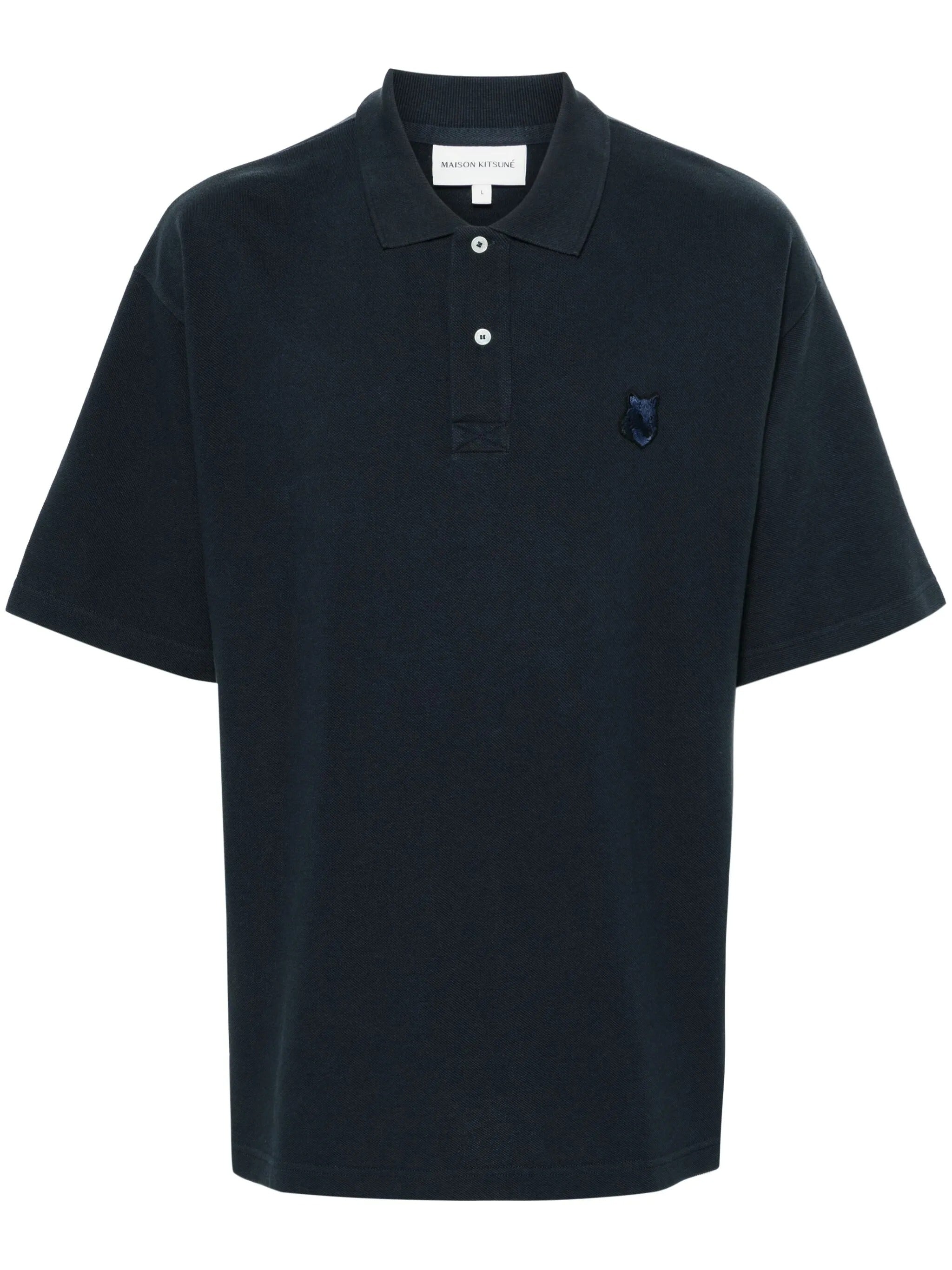 Short-Sleeve Cotton Polo Shirt With Embroidered Logo