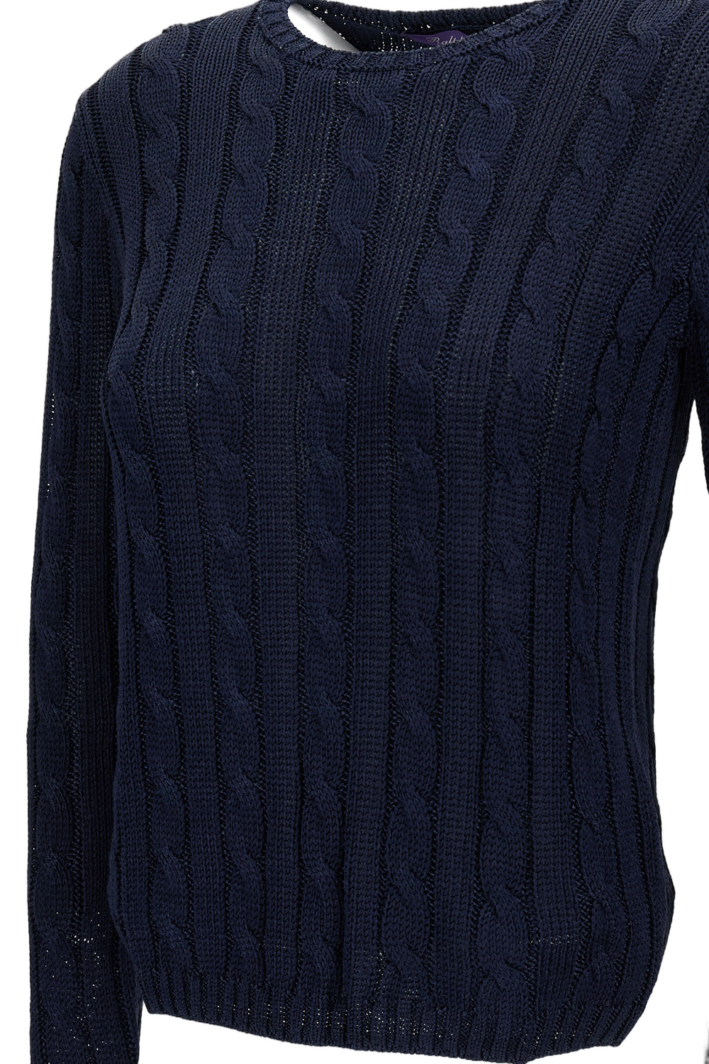 Cable Knit Crewneck Pullover Sweater