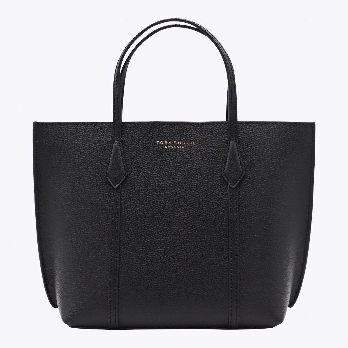 Black Leather Small Perry Tote