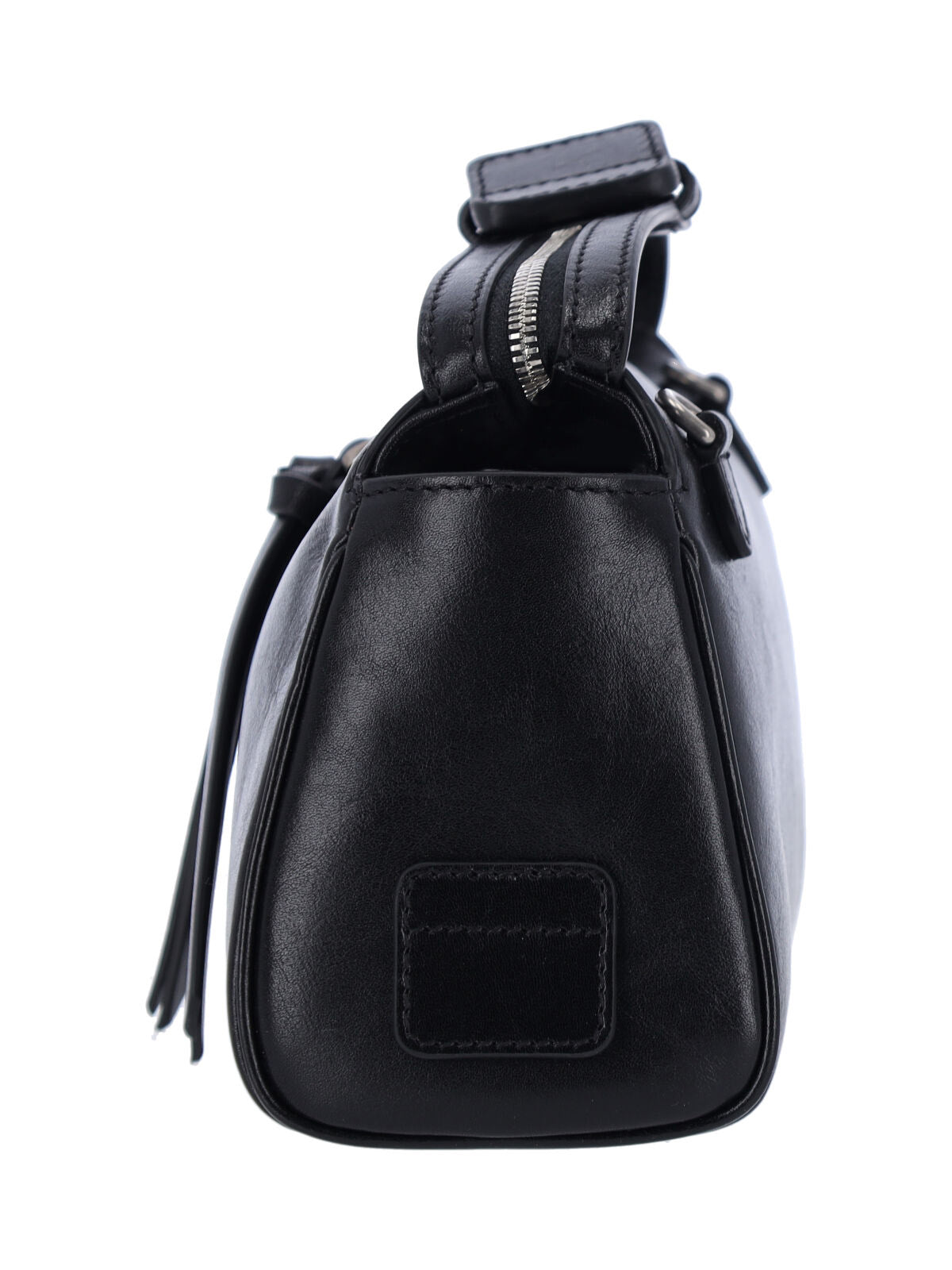 Structured Black Bag with Sleek Silhouette