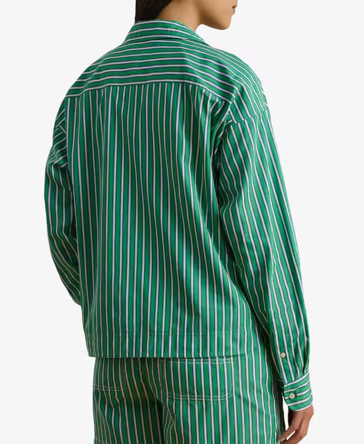 Stachee-Long Sleeve-Button Front
