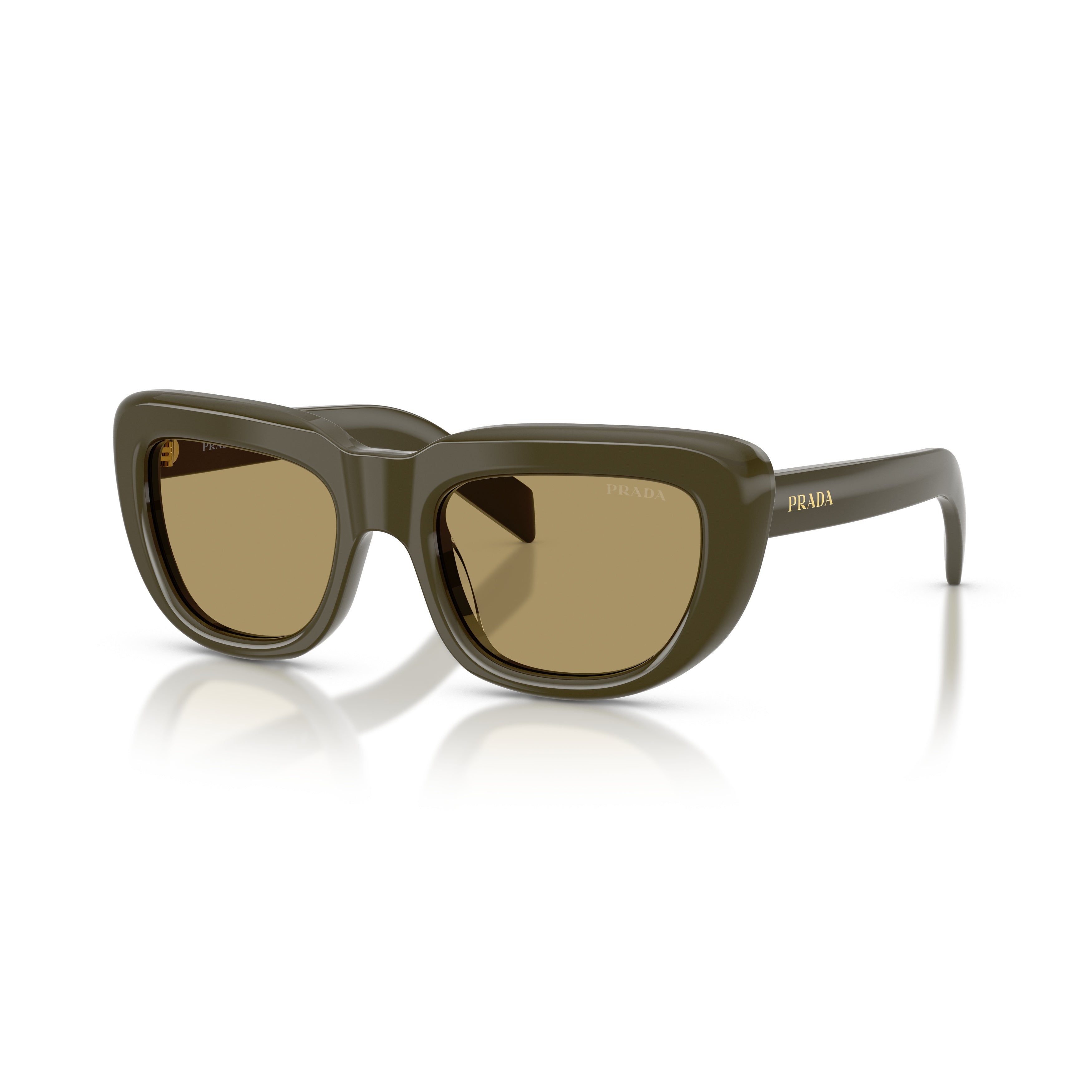 0pr D07s Oversized Rectangular Acetate Sunglasses