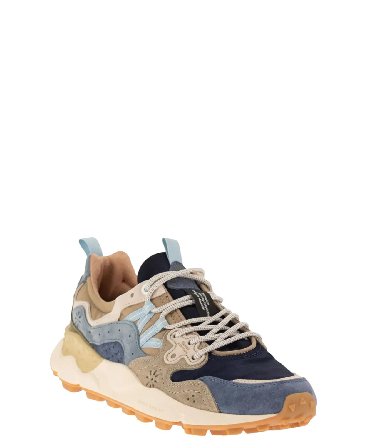 Multi-Layered Sneakers with Rugged Sole and Intricate Perforations