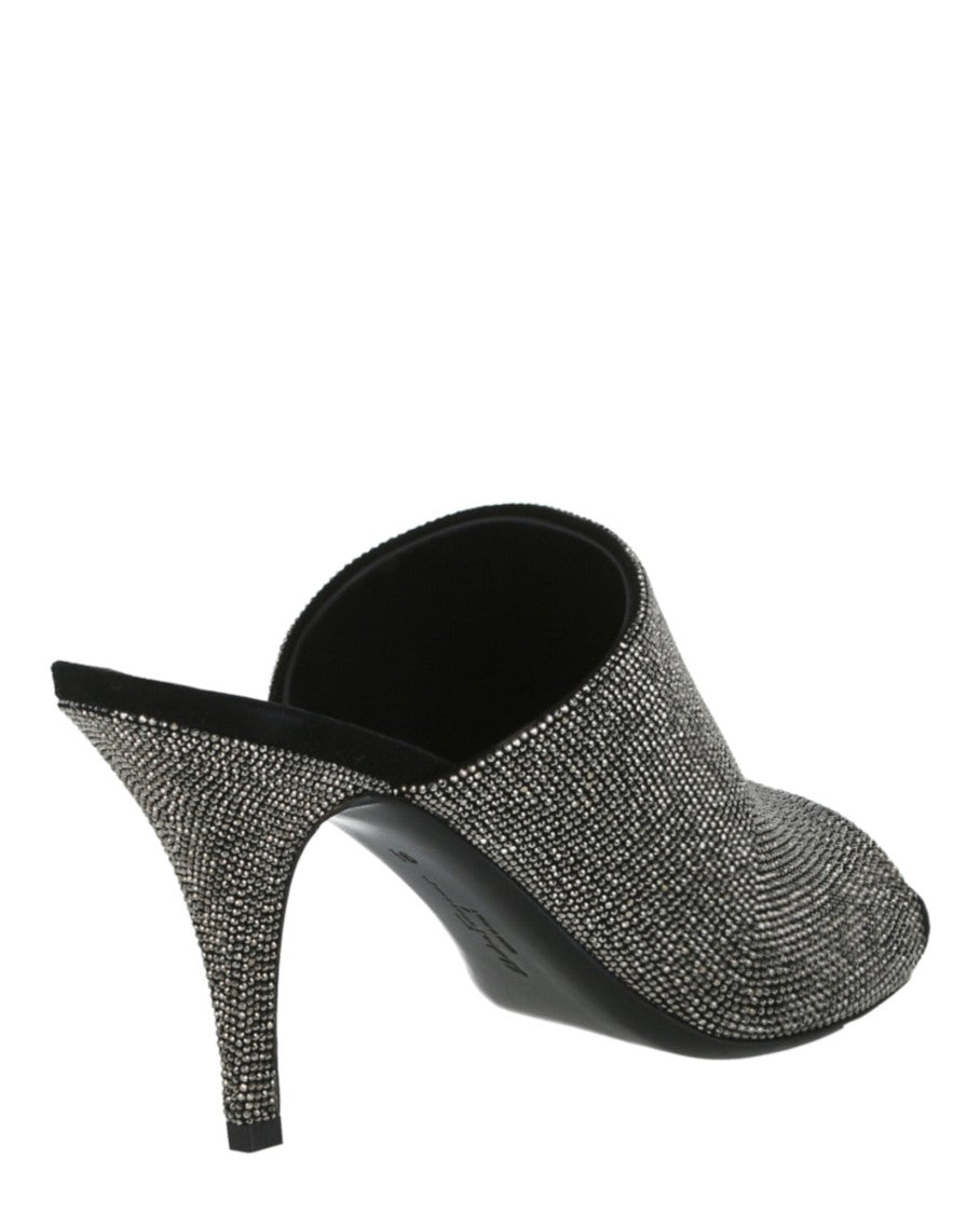 Janine Crystal Heel Sandals
