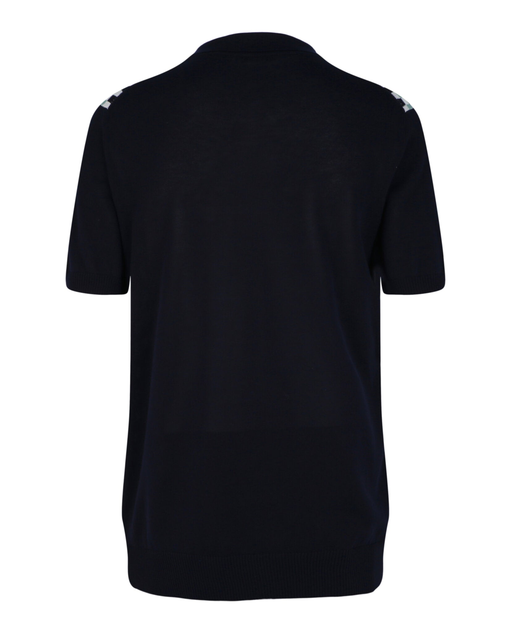 Zanone Slim-Fit Geometric Polo Shirt