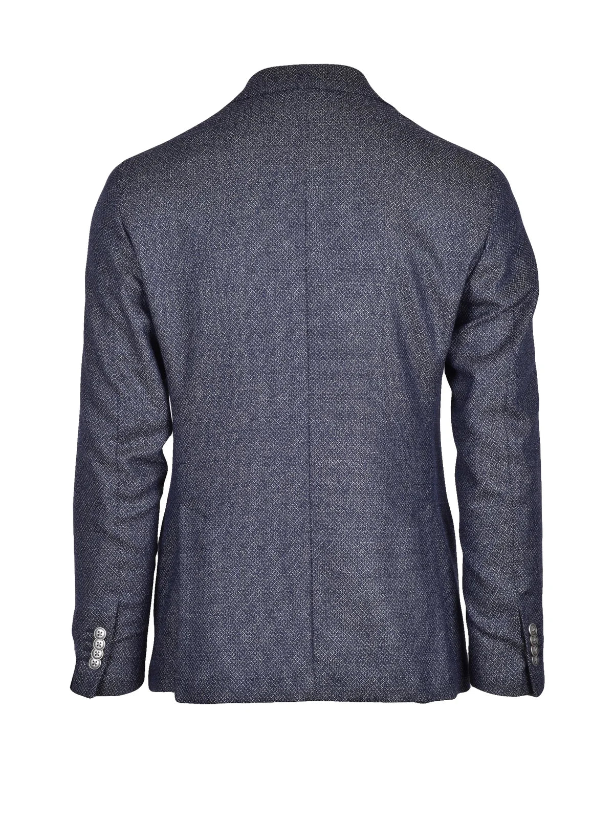 Silk Wool Jacket - Blue