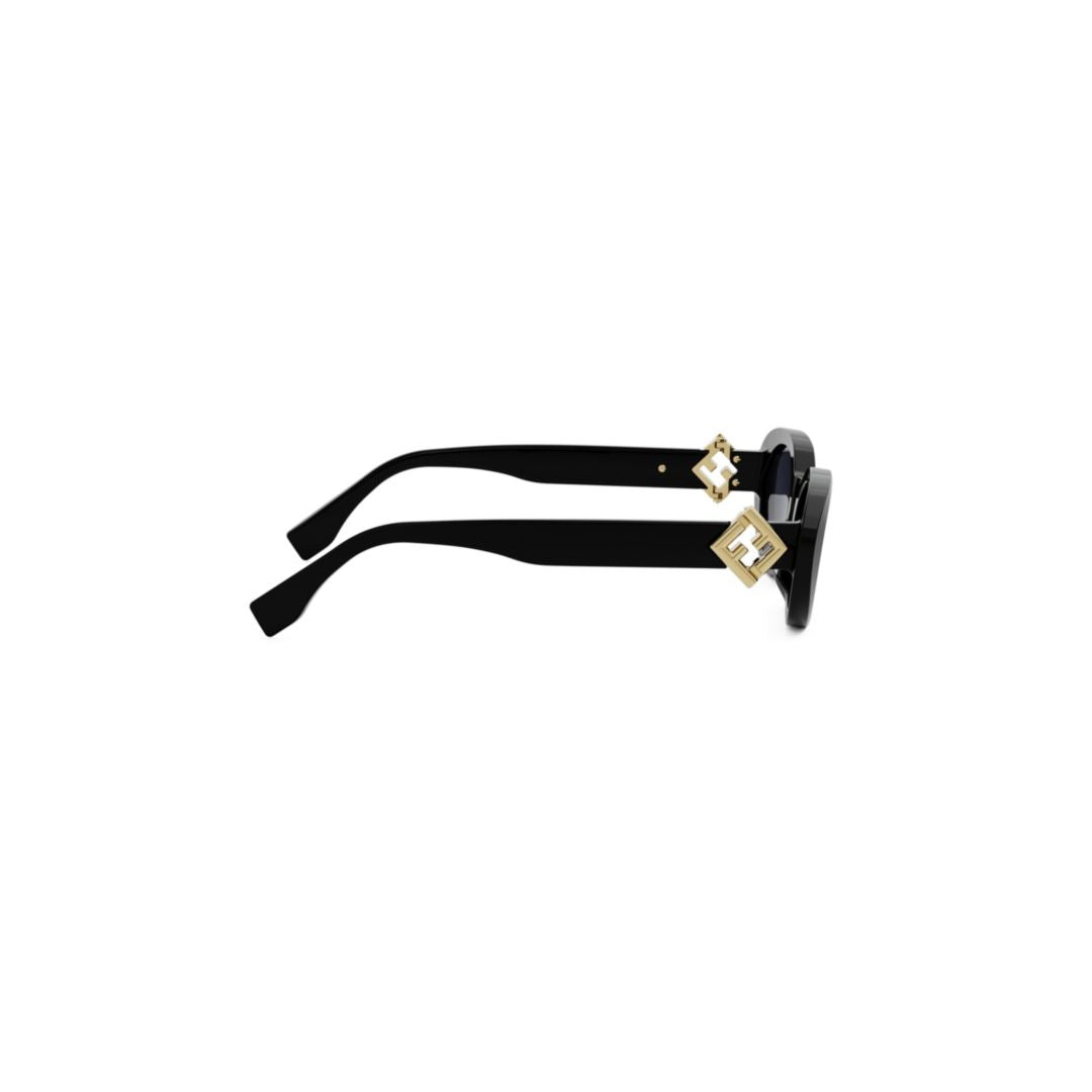 Fe40140u Oval Acetate Sunglasses