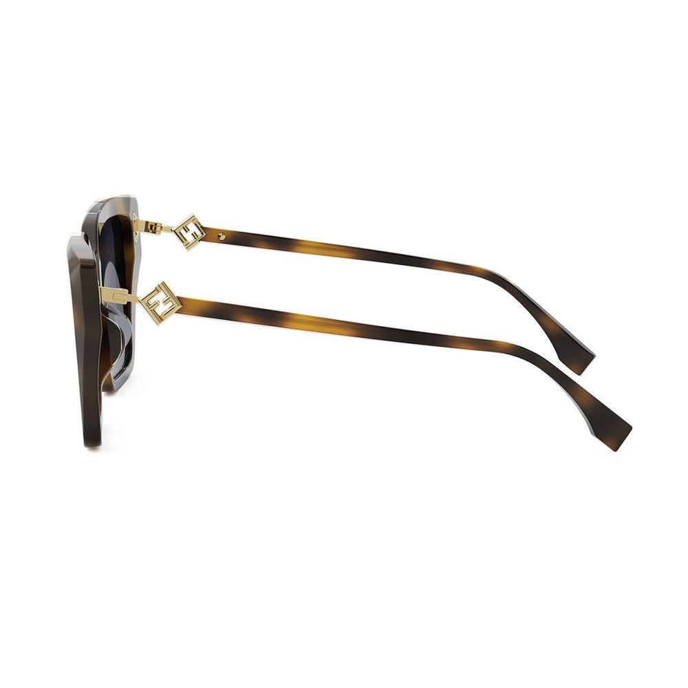 Ff Diamonds Oversized Square Ff Diamonds Sunglasses