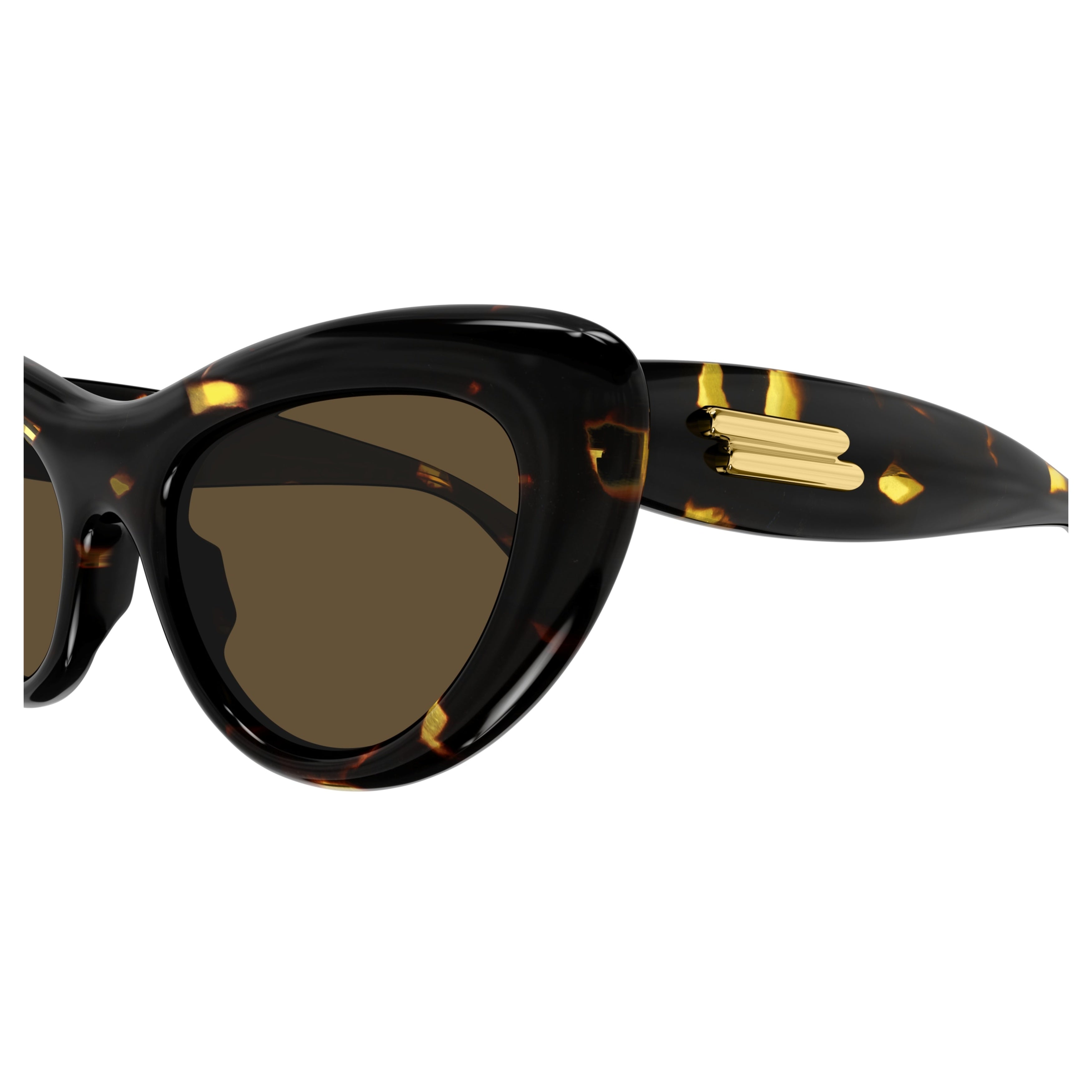 Bv1282s Glossy Tortoiseshell Cat-Eye Sunglasses