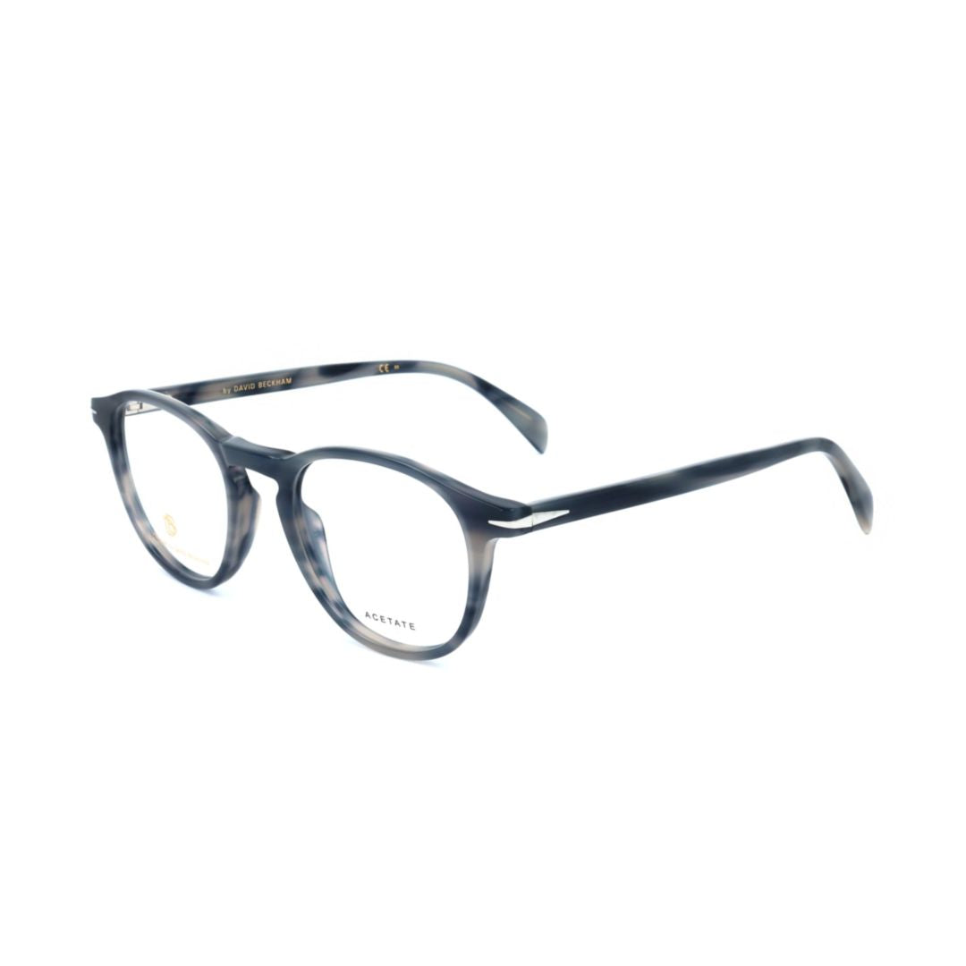 Db 1018 Rounded Tortoiseshell Pattern Eyeglasses