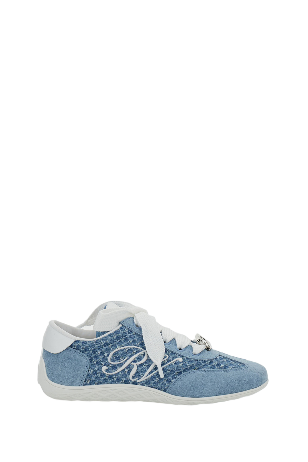 Low-Profile Blue Sneakers