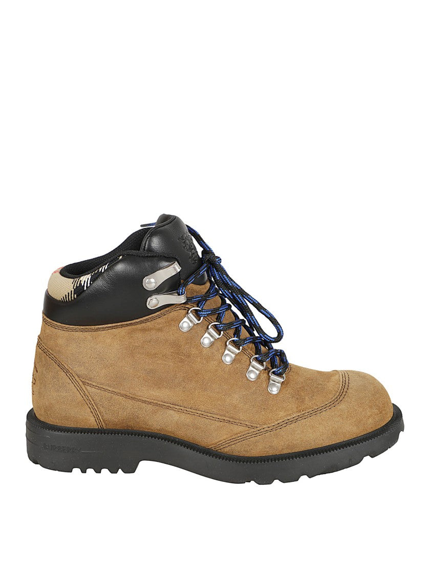 Ankle Boots Realized In Suede