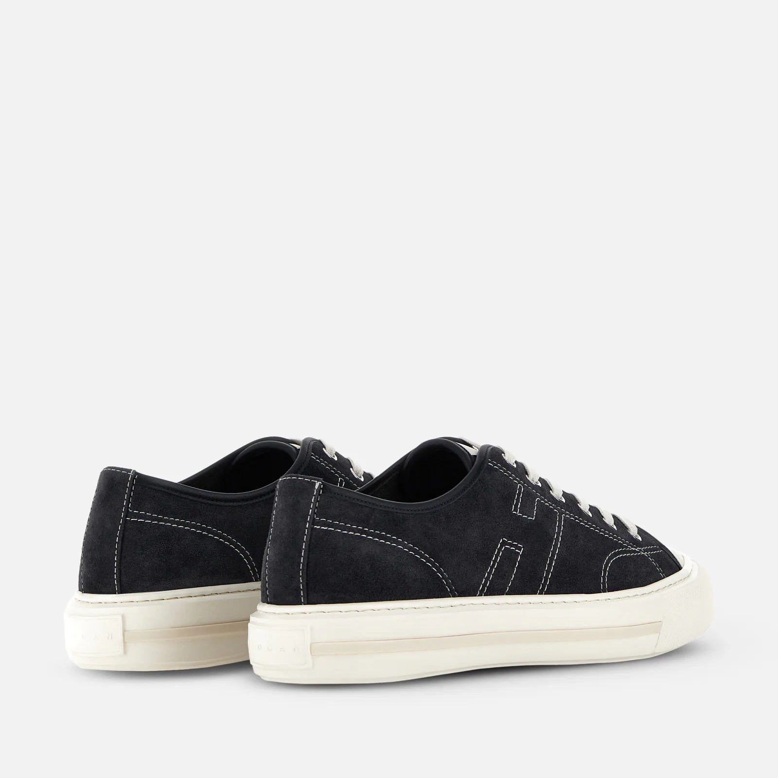 H691 Allacciato H Cuciture Sneakers in Blue