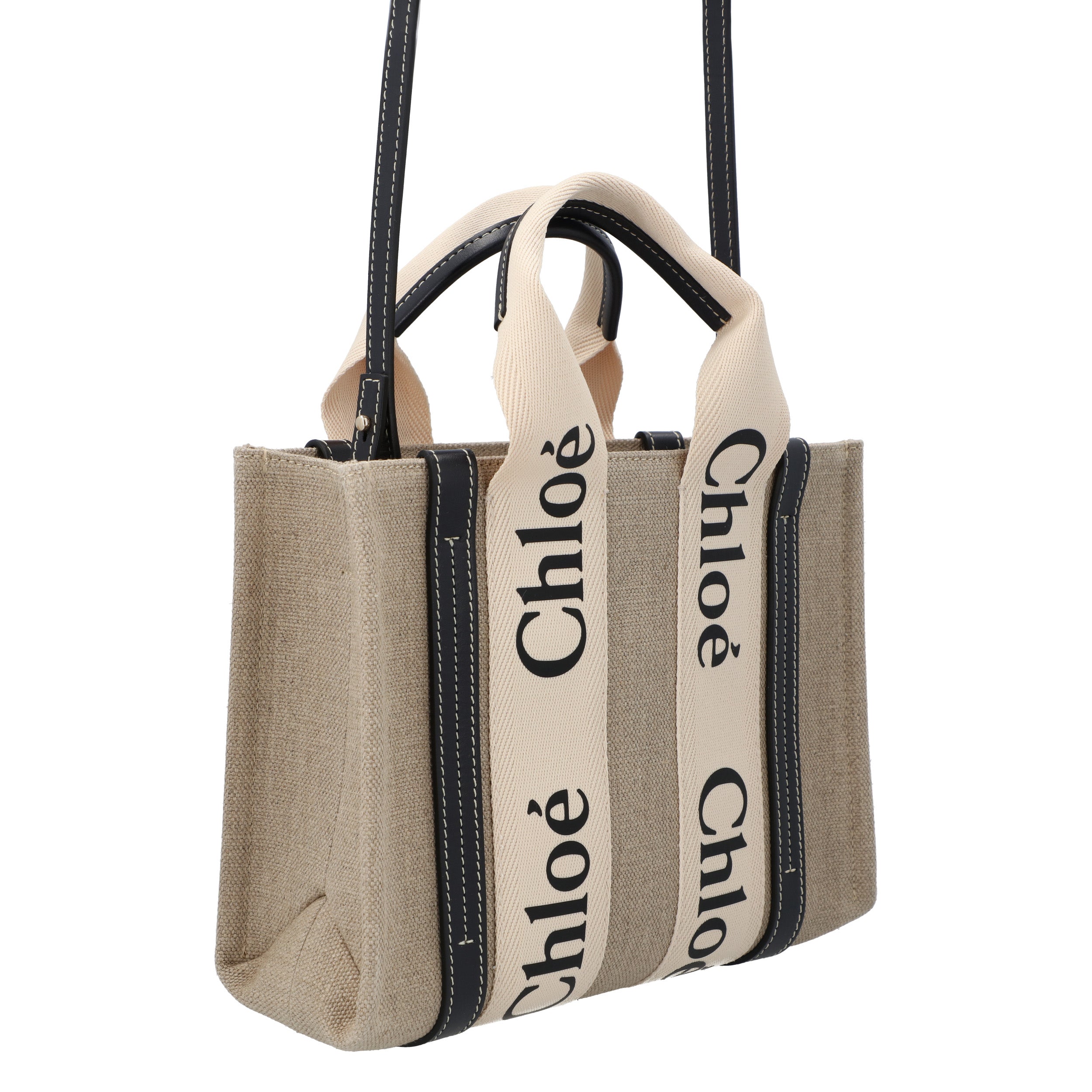 Small Woody Tote Bag Black