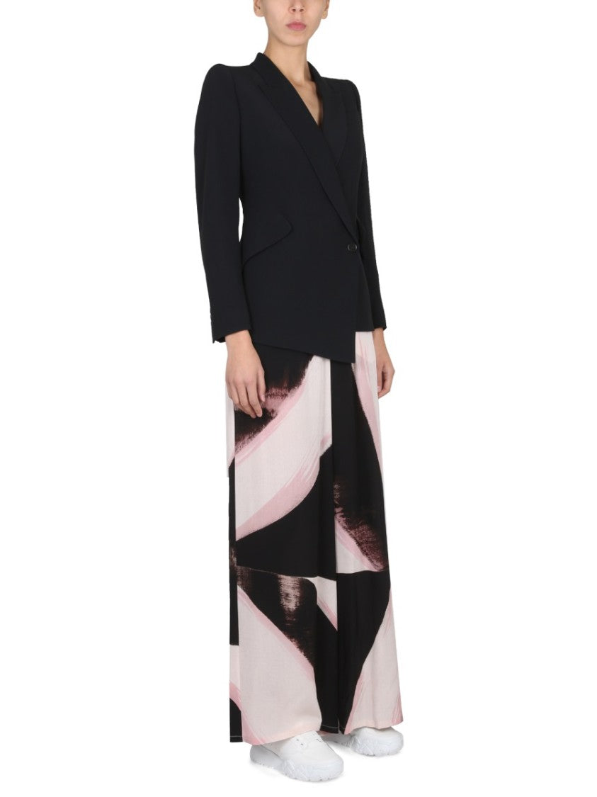 Brushstroke Graphic Pants