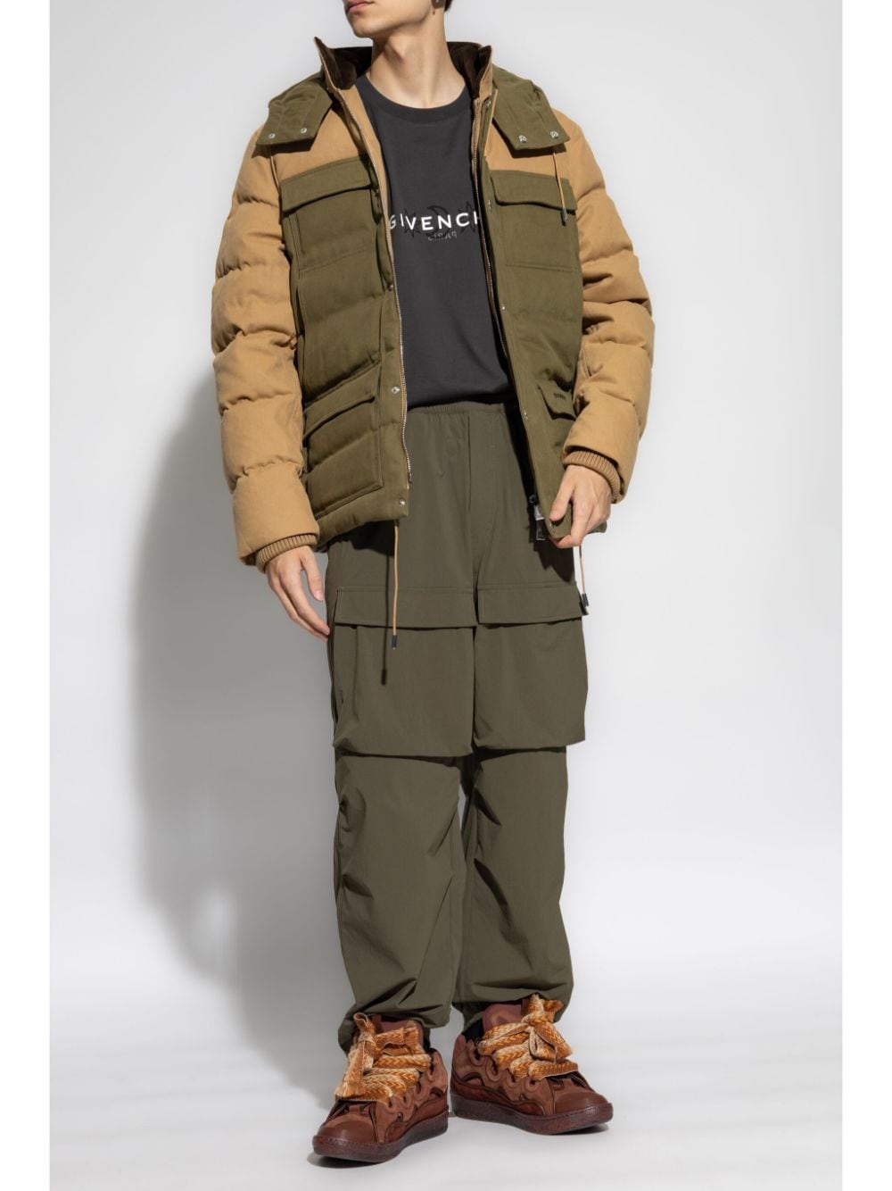 Two-Tone Down Jacket