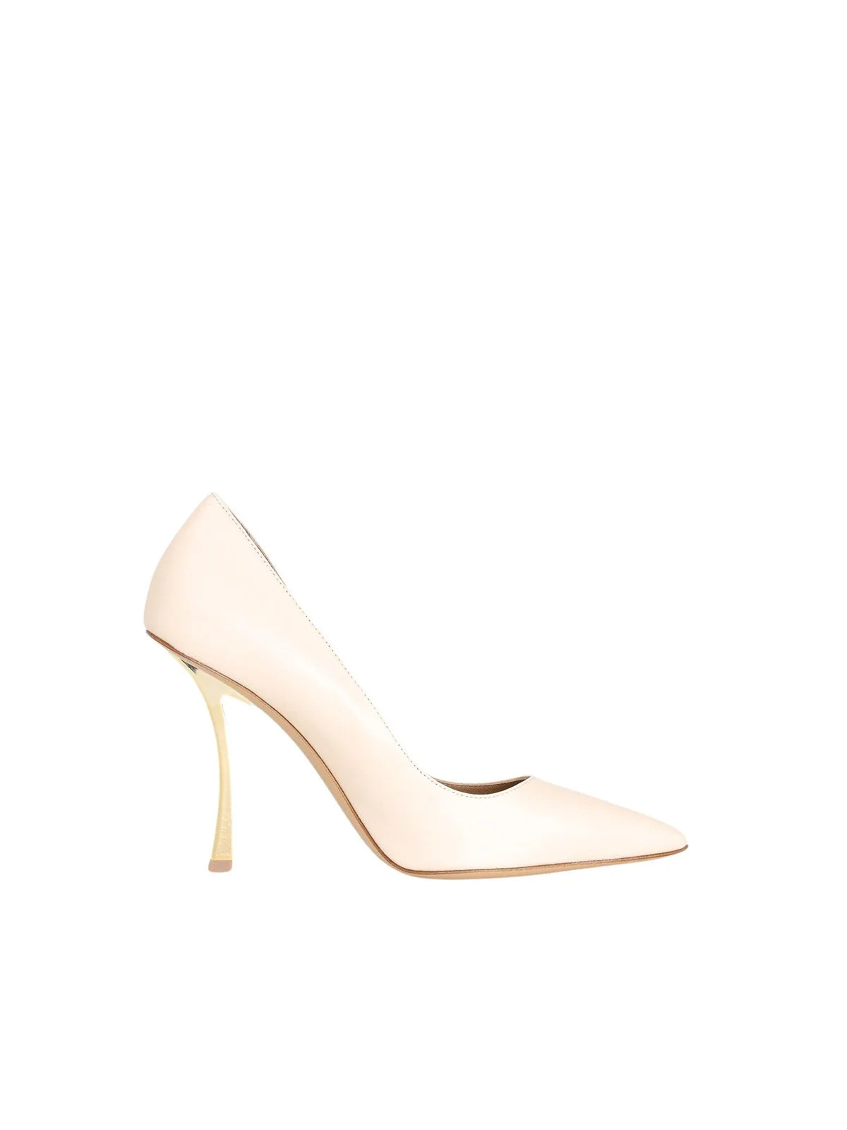 Heeled Pumps 11cm - Beige