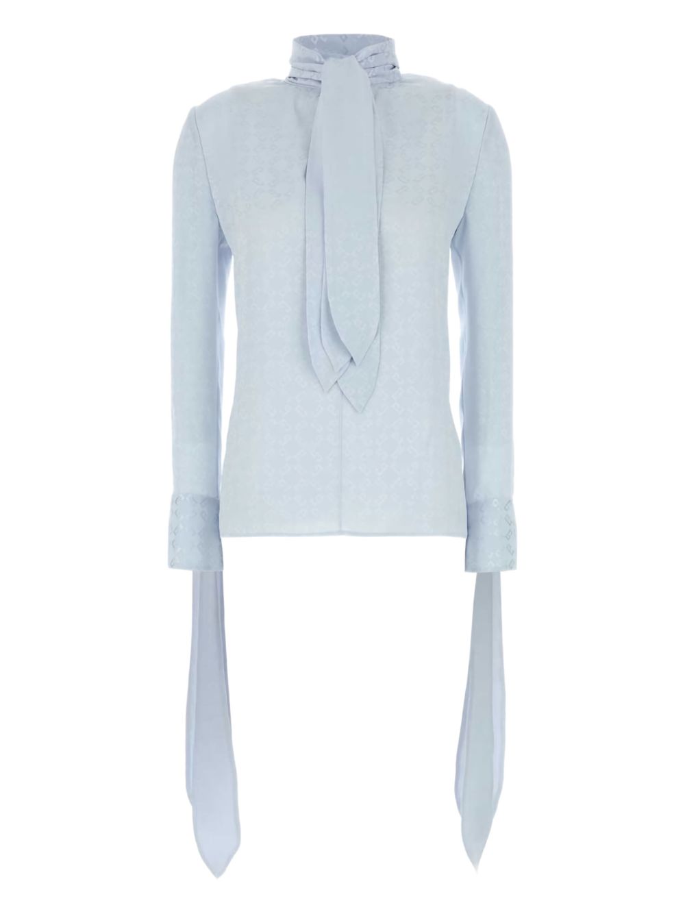 Light Blue Long-Sleeved Top