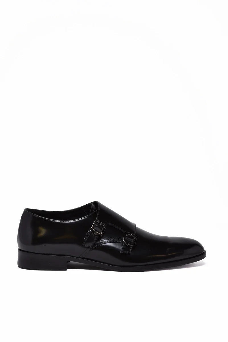 Brushed Monkstrap - Black