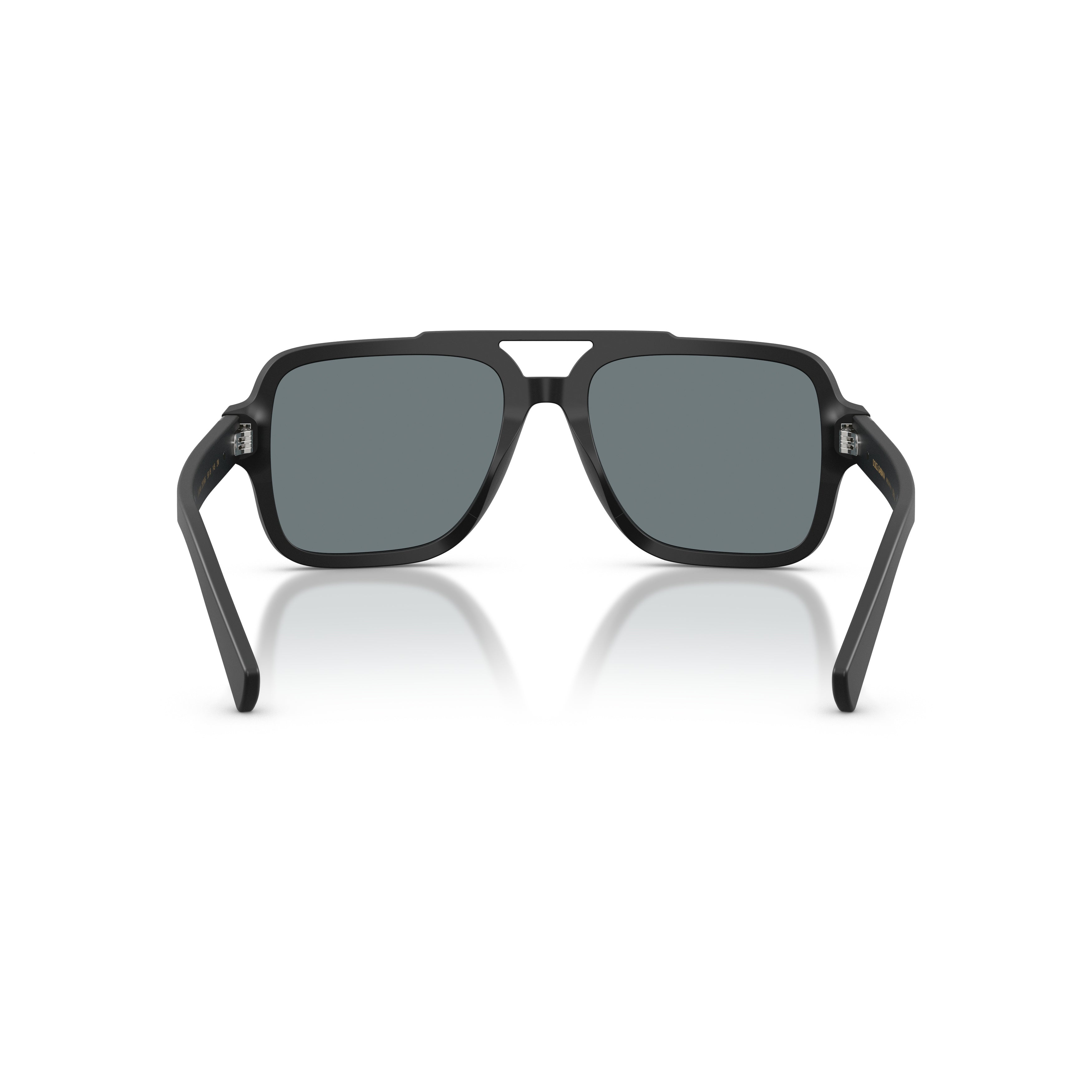 Black 0dg4544 Square Double Bridge Sunglasses
