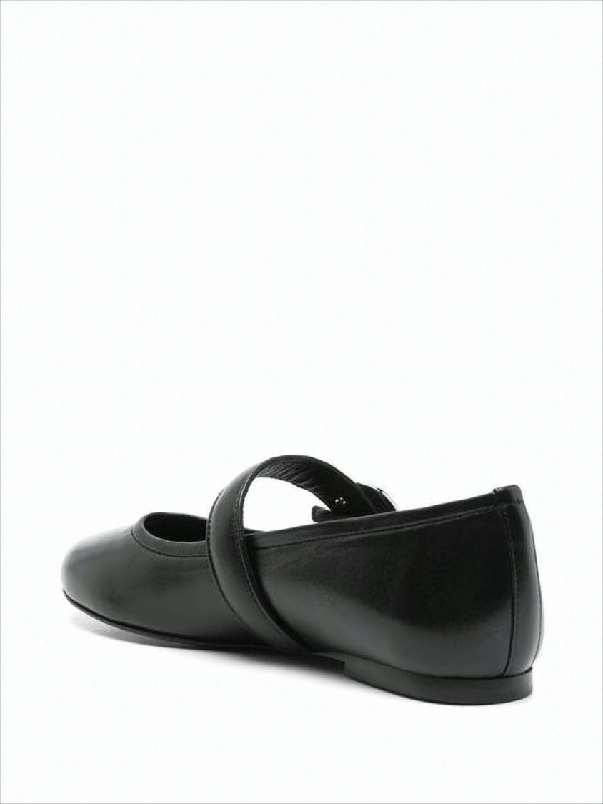 Smooth Leather Flats