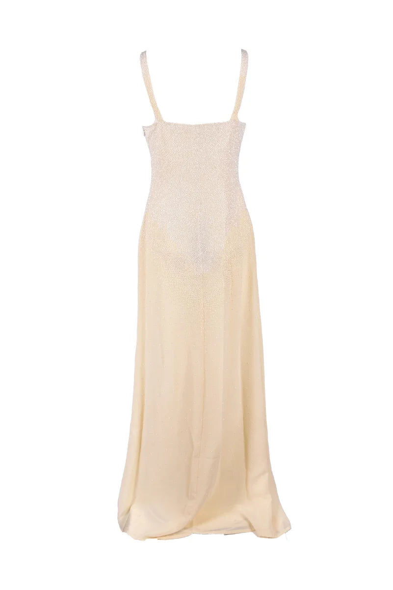 Long Dress Polyester - Butter