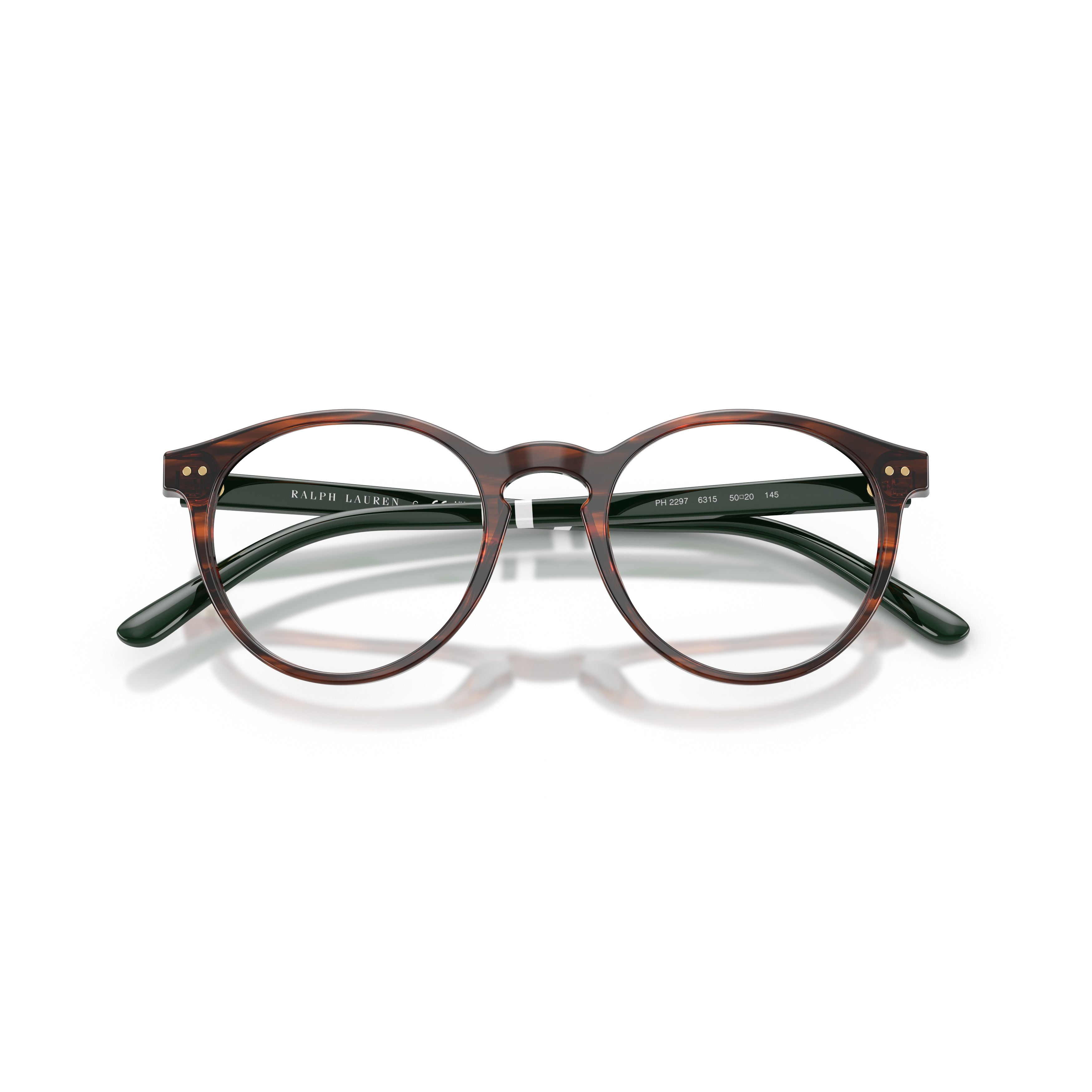 0ph2297 Round Frame Tortoiseshell Sunglasses