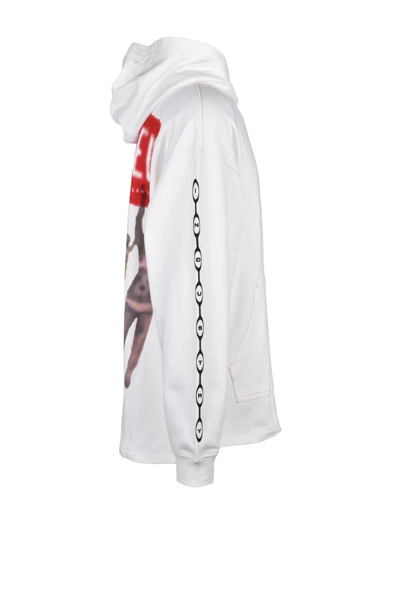 Hoodie Sweatshirt - White