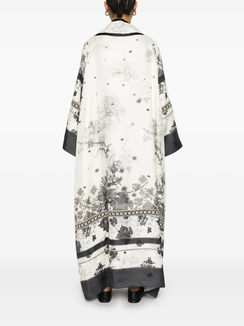 Long Tailored Jacket with Minimalist Design