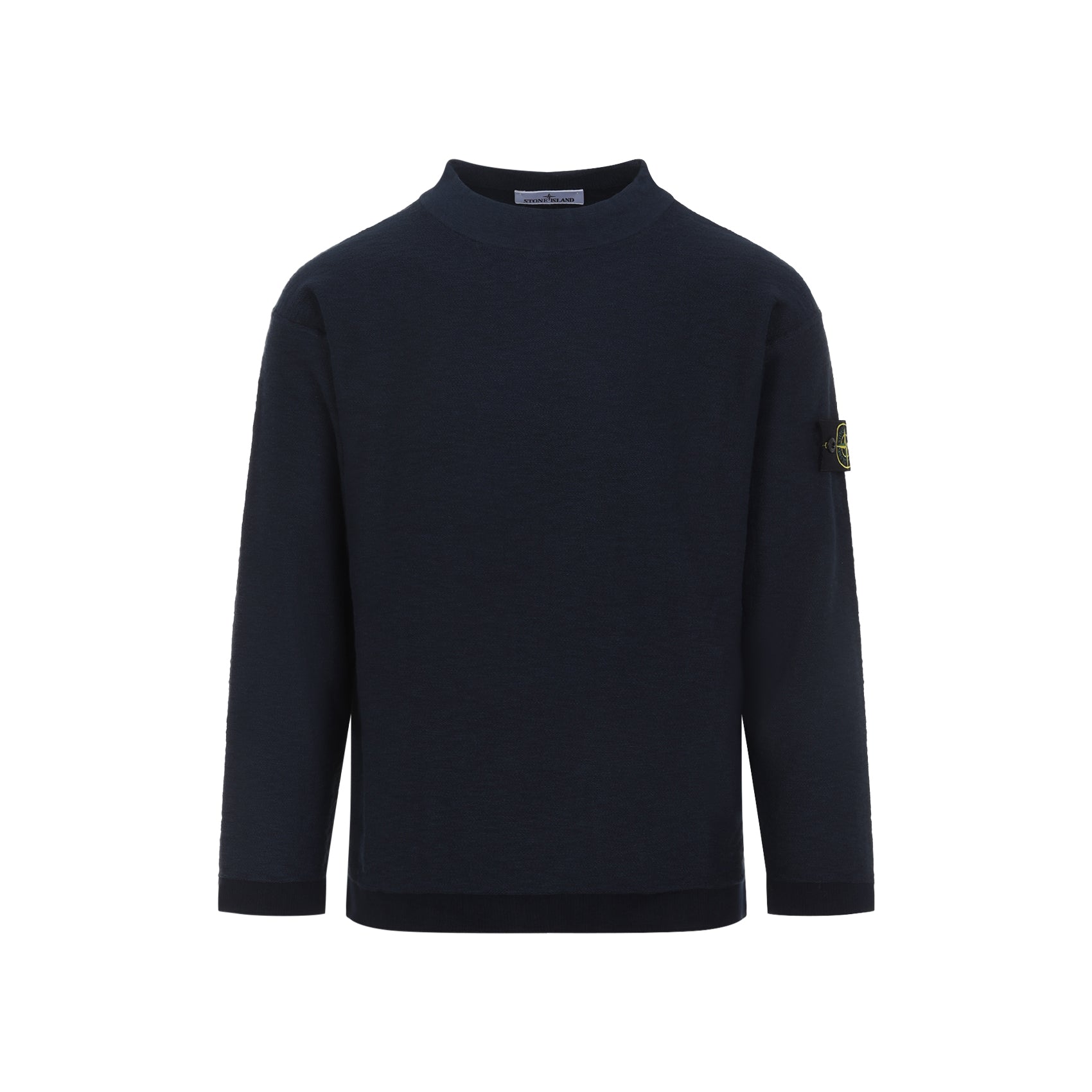 Cotton Blend Sweater With Relaxed Fit