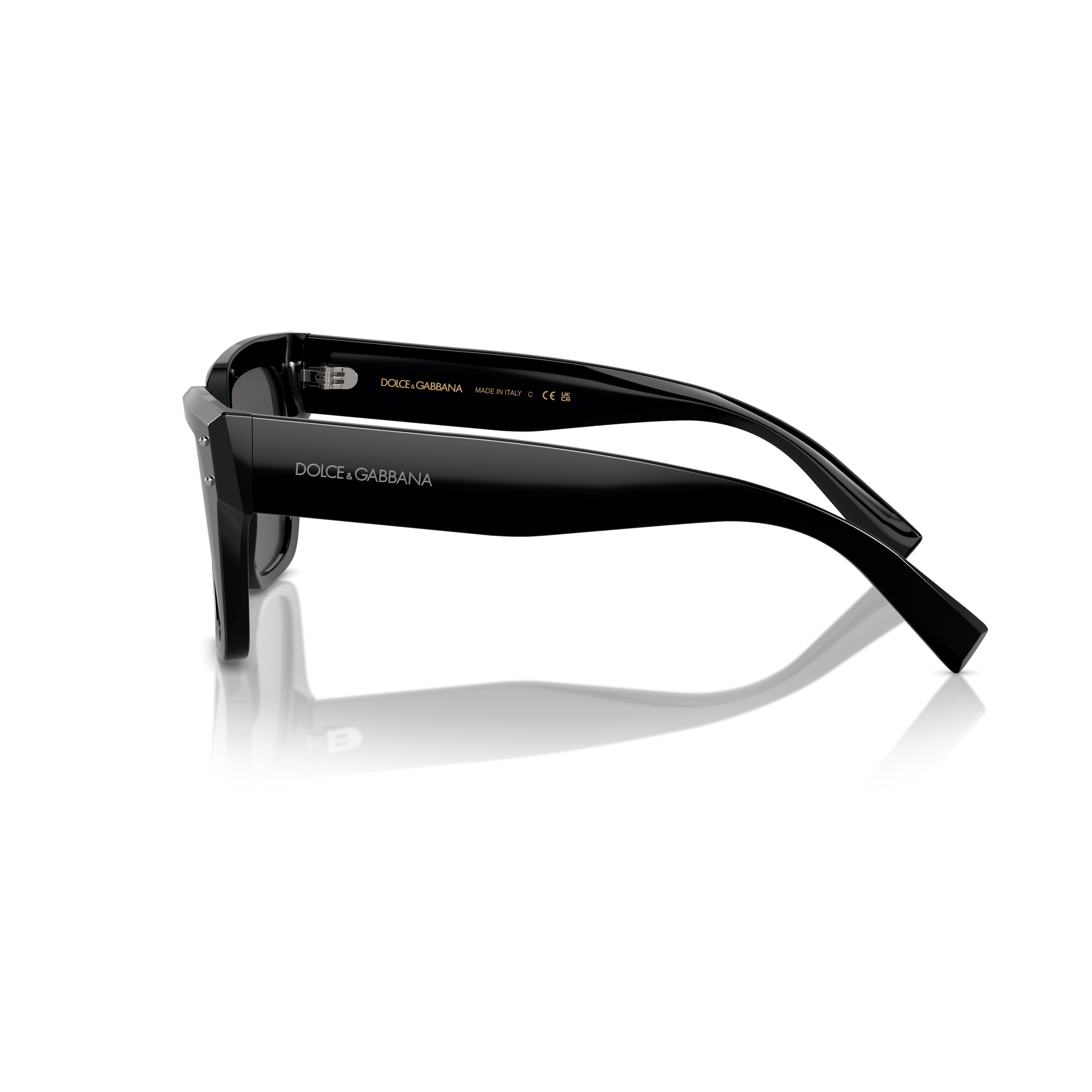 0dg4471 Oversized Square Frame Black Acetate Sunglasses