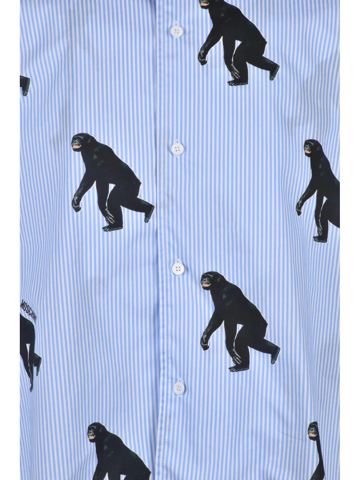 Striped Shirt - White/Light Blue