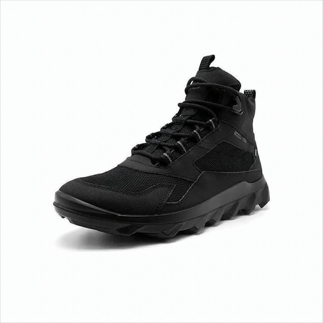 High-Top Sneakers with Textured Synthetic Upper