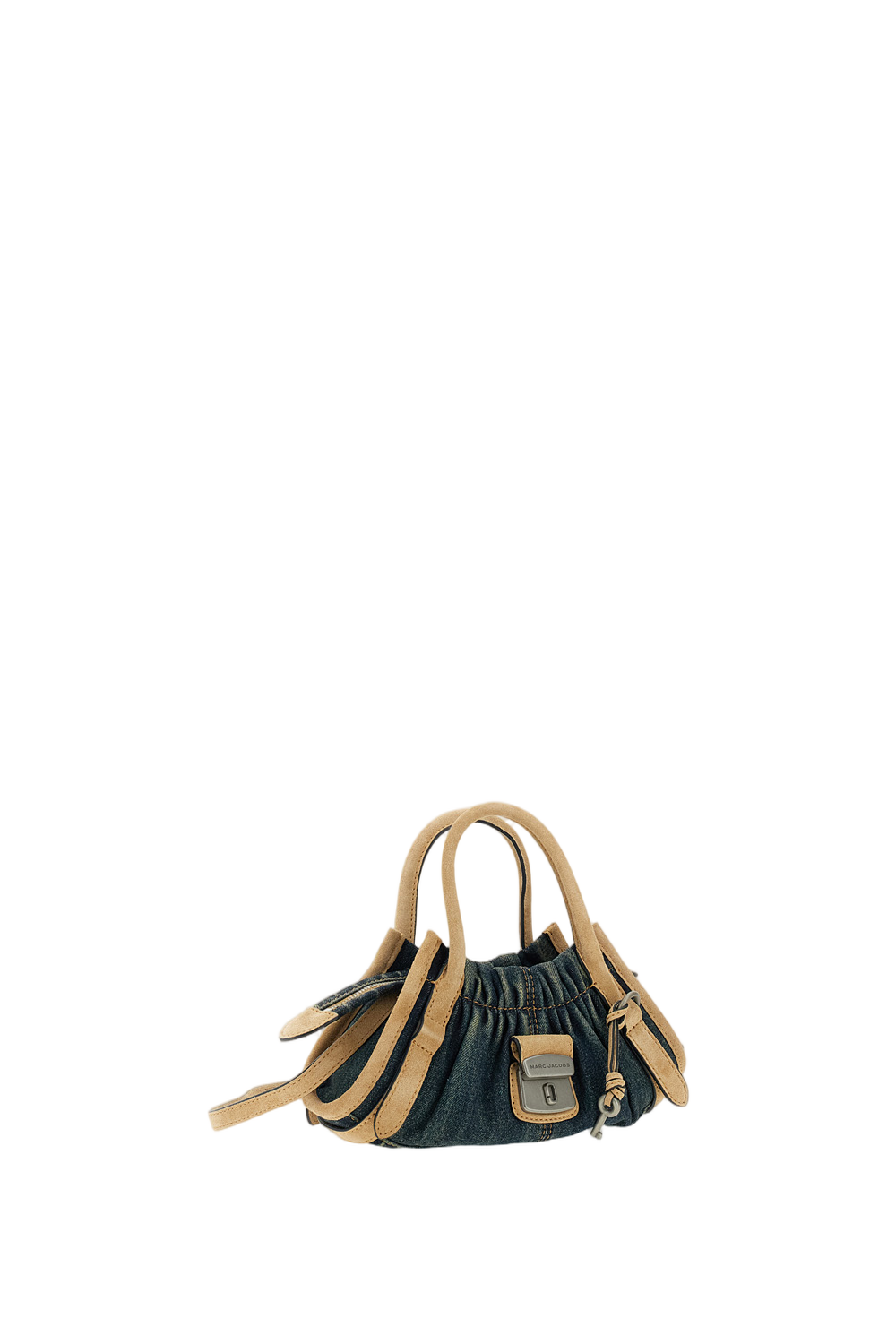 The Denim Suede Cristina Small Satchel