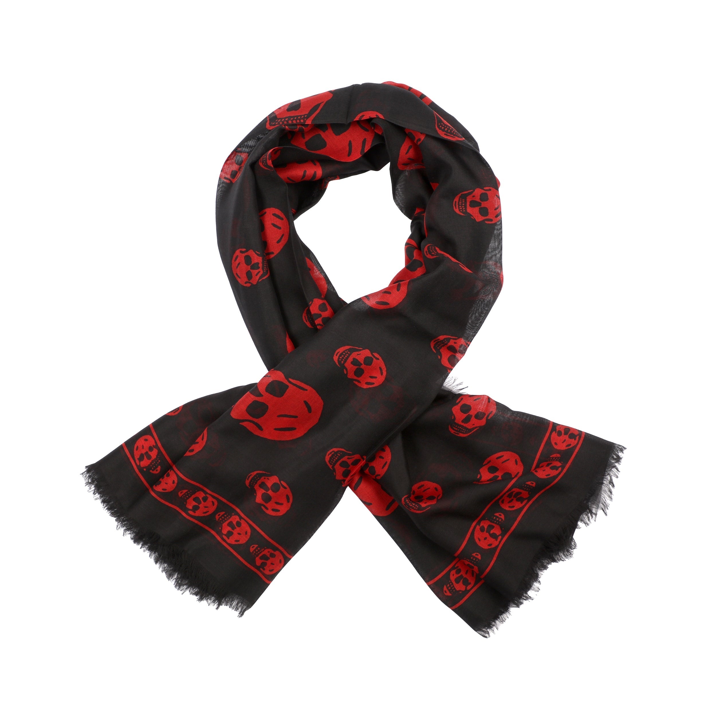 Skull Silk Scarf