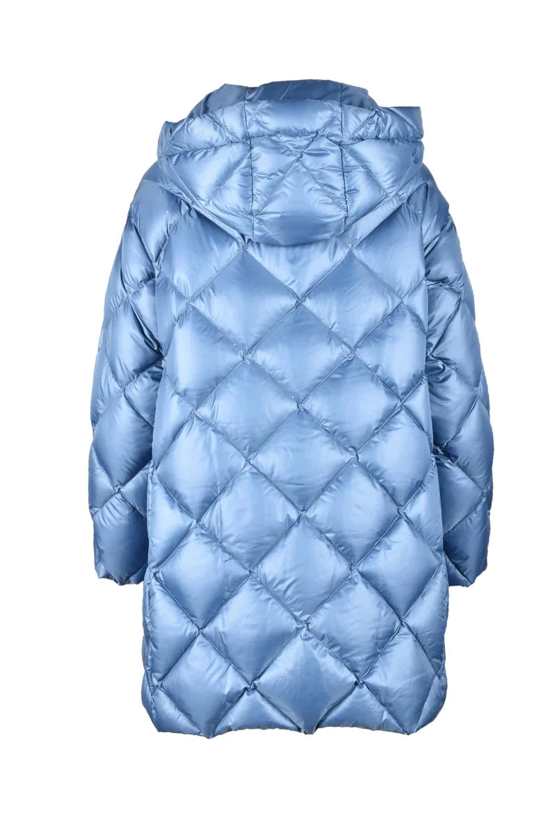 Down Jacket Light Blue