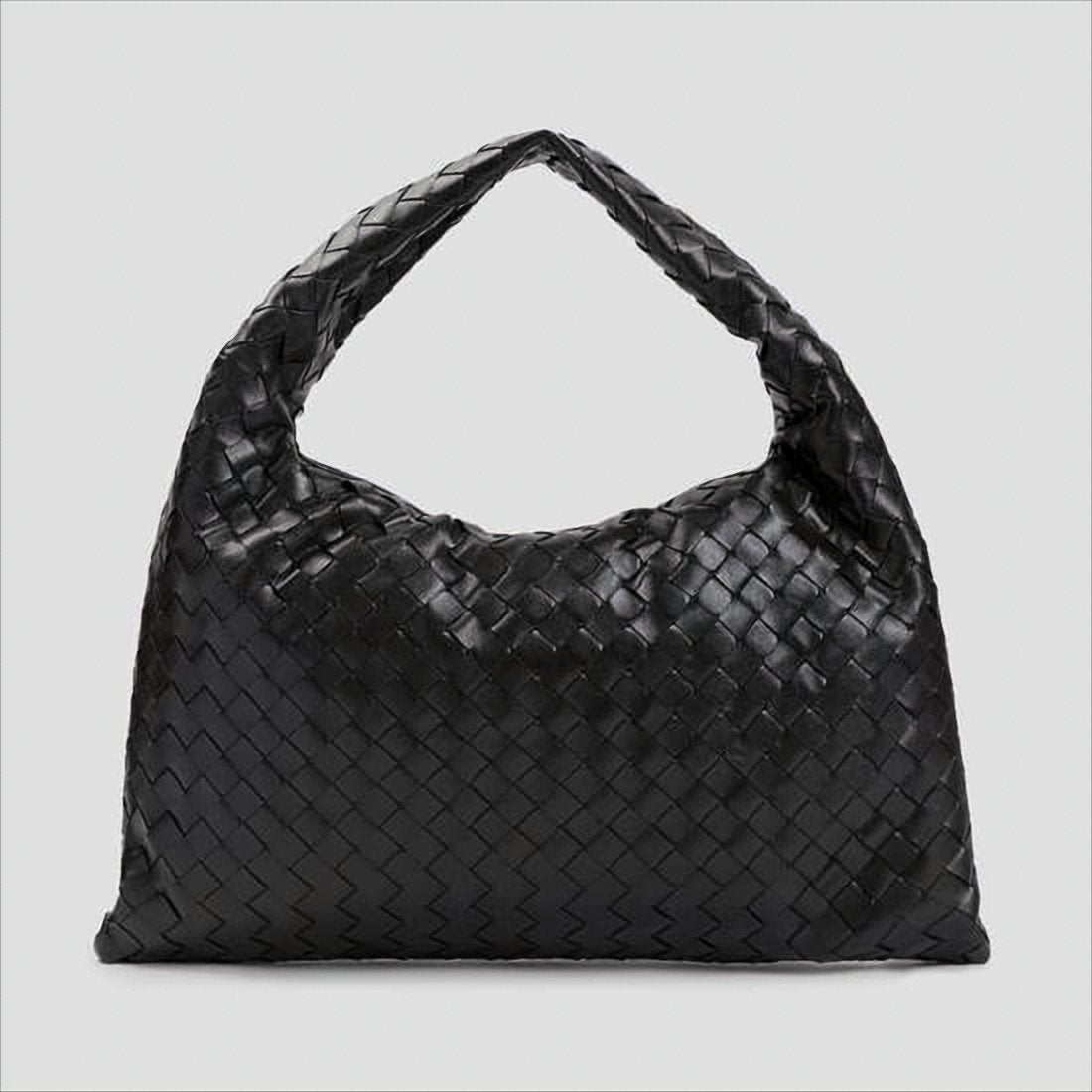 Woven Calf Leather Shoulder Bag
