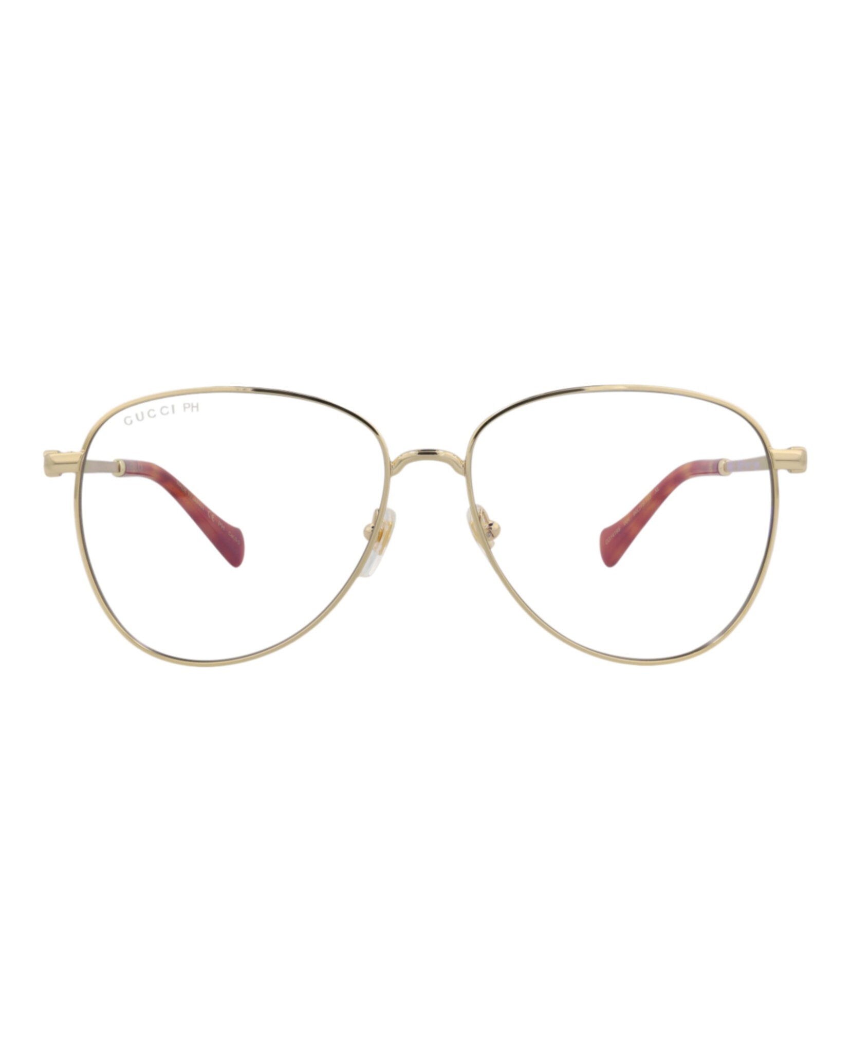 Aviator-Frame Metal Sunglasses