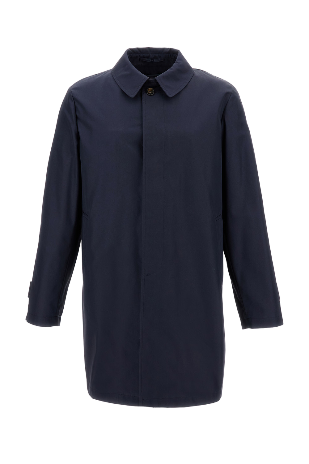 Compact Cotton Canvas Raincoat