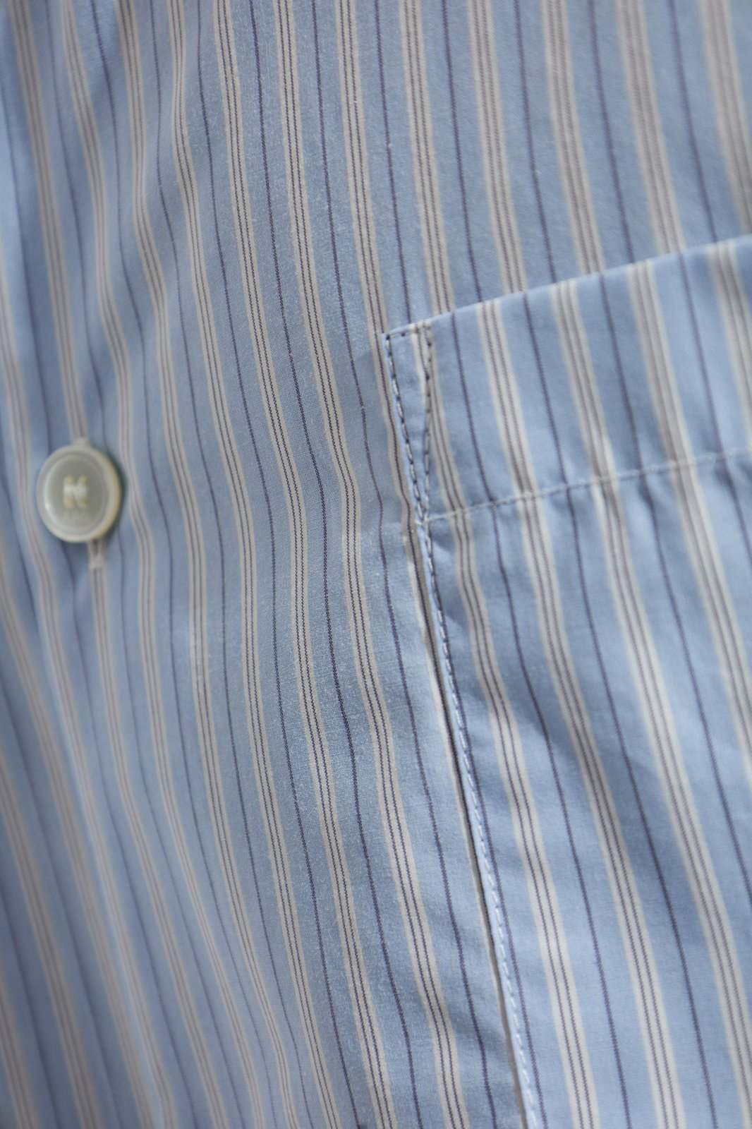 Long-Sleeve Vertical Striped Shirt