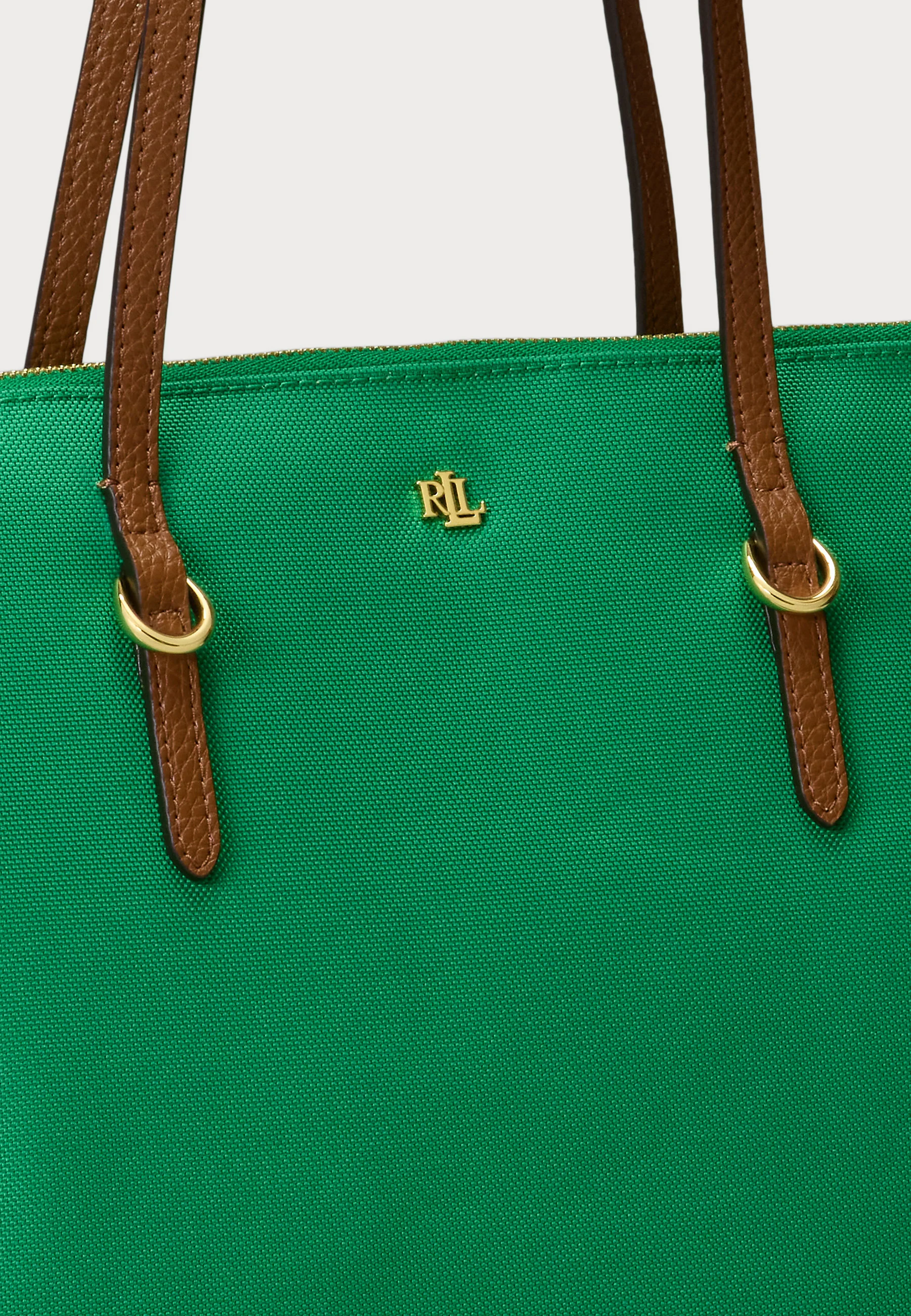 Green Recycled Nylon Tote Bag