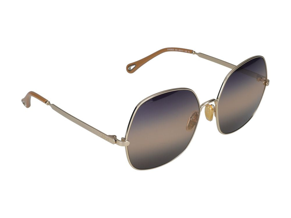 Sunglasses Chloé CH0282S 002 gold gold blue 60/17/140