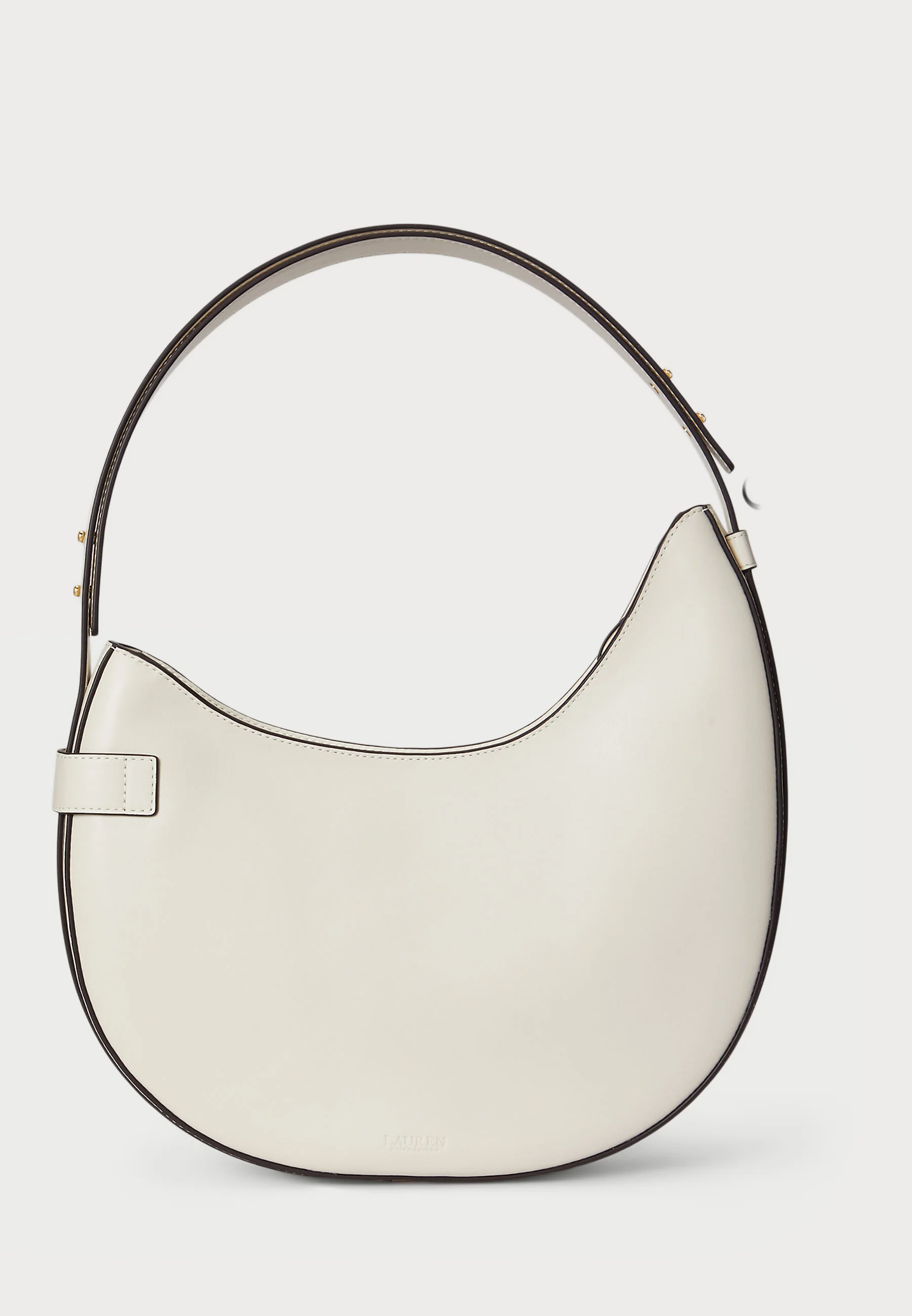 White Tasha Large Rattan Shoulder Bag