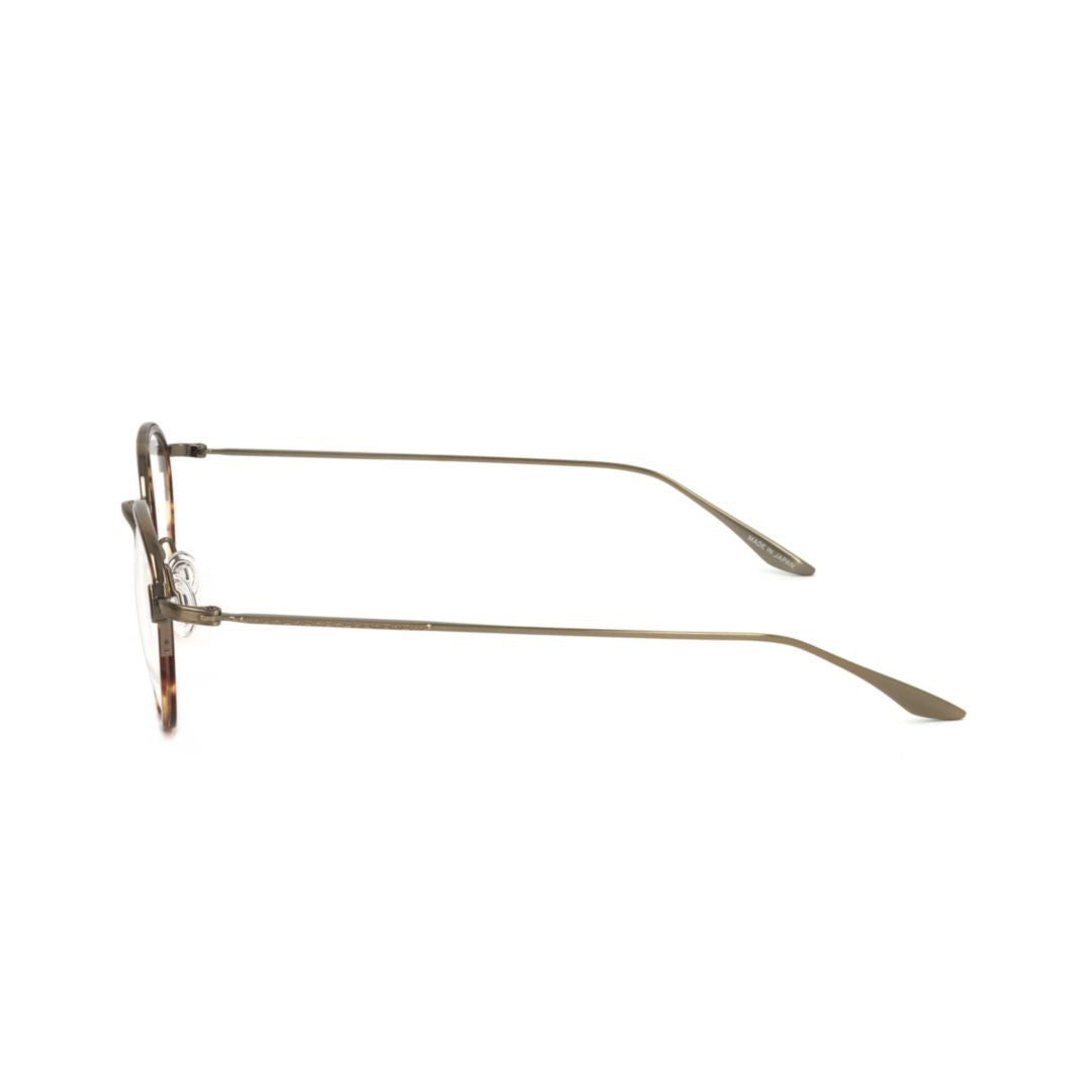 Bp5003 480lz Tortoiseshell Round Frame Eyeglasses with Metallic Temples