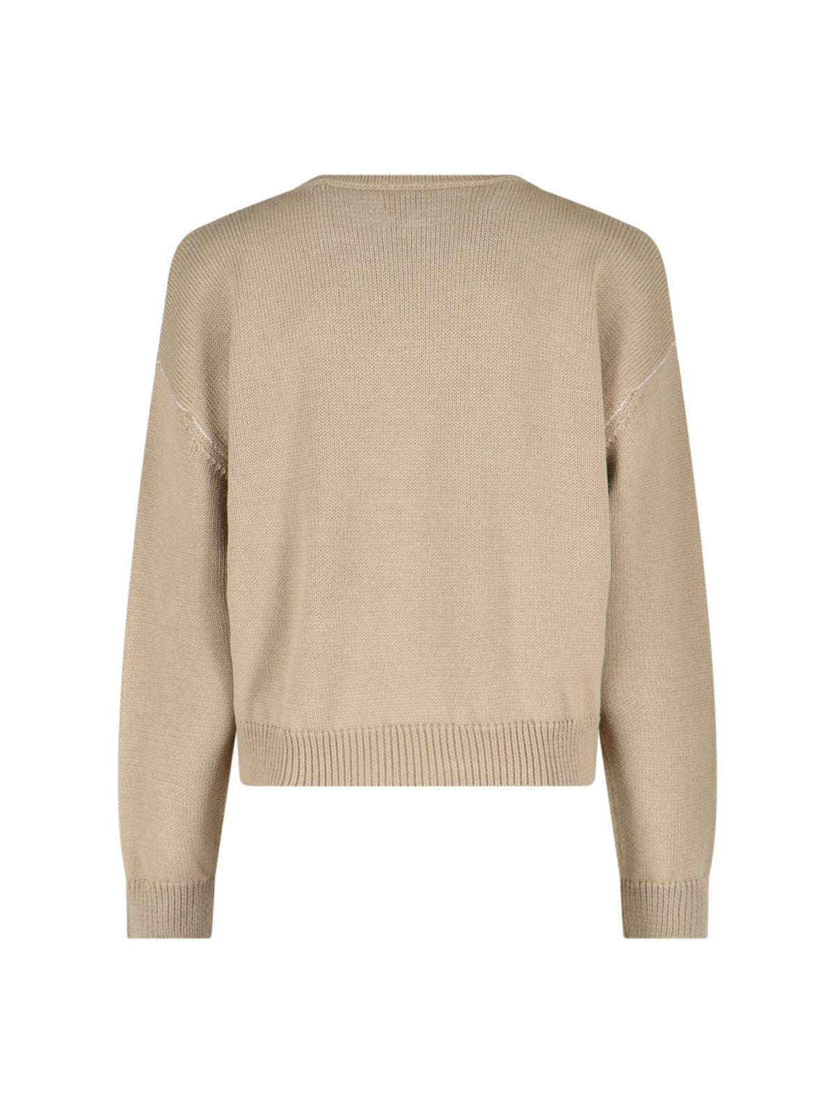 Logo Sweater – Beige