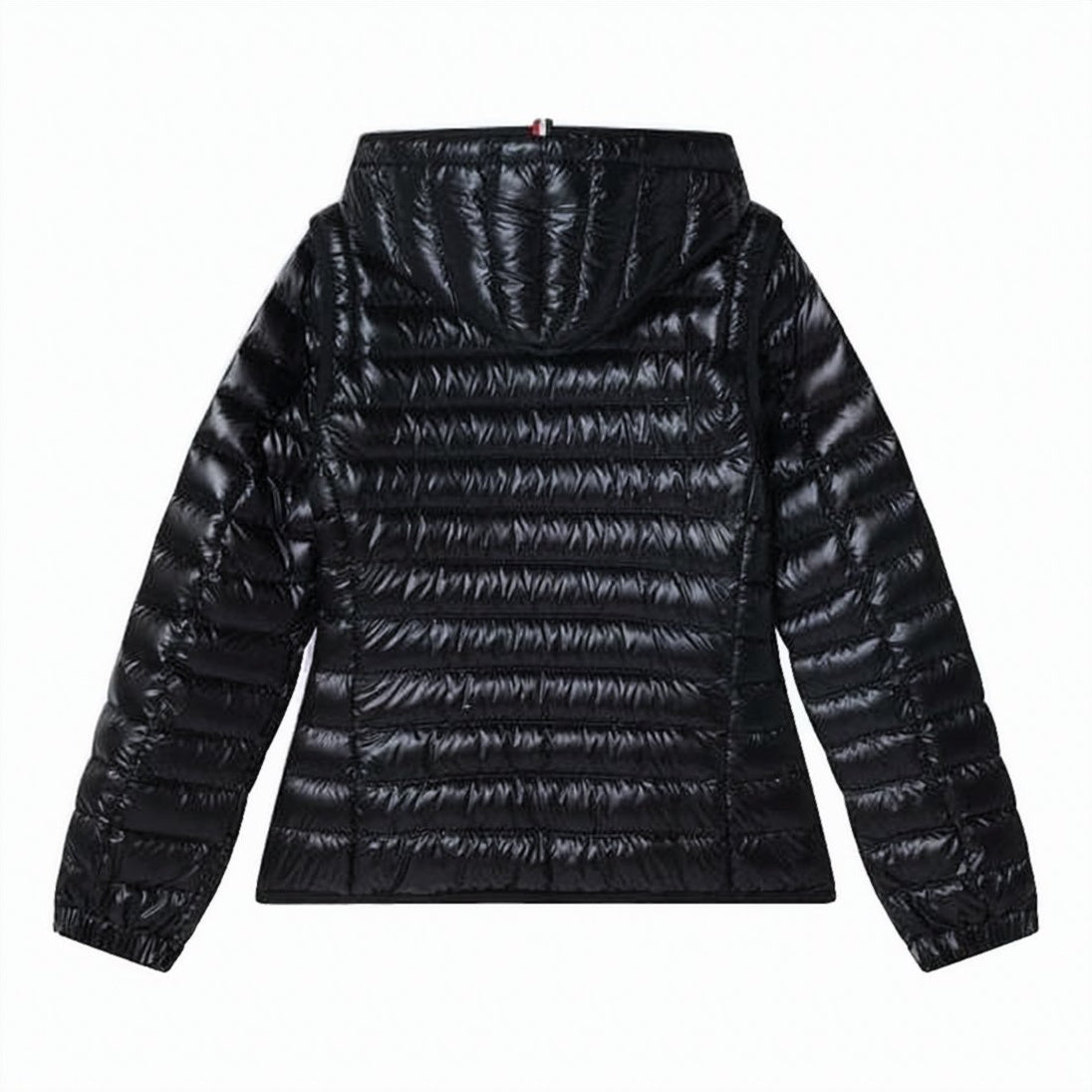 Lightweight Padded Jacket with Horizontal Quilting
