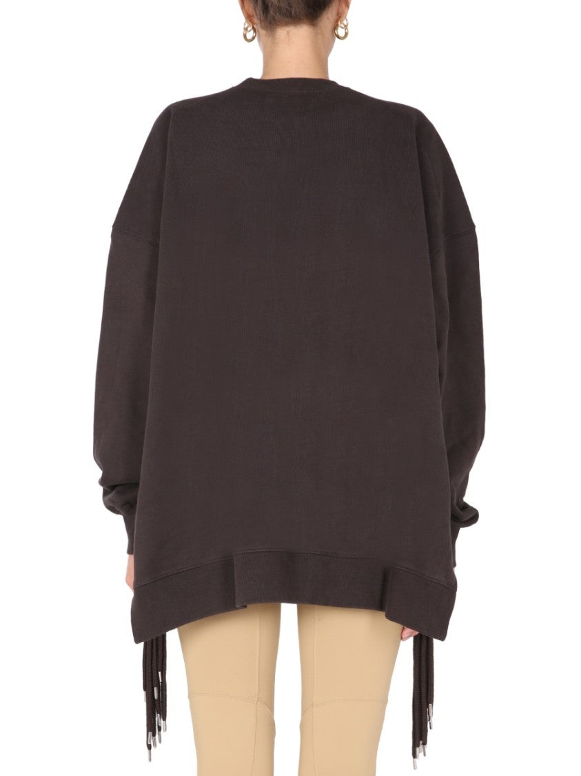 Relaxed Fit Crew Neck Sweatshirt