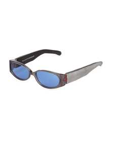 Sleek Grey Acetate Optical Frames with Tinted Lenses