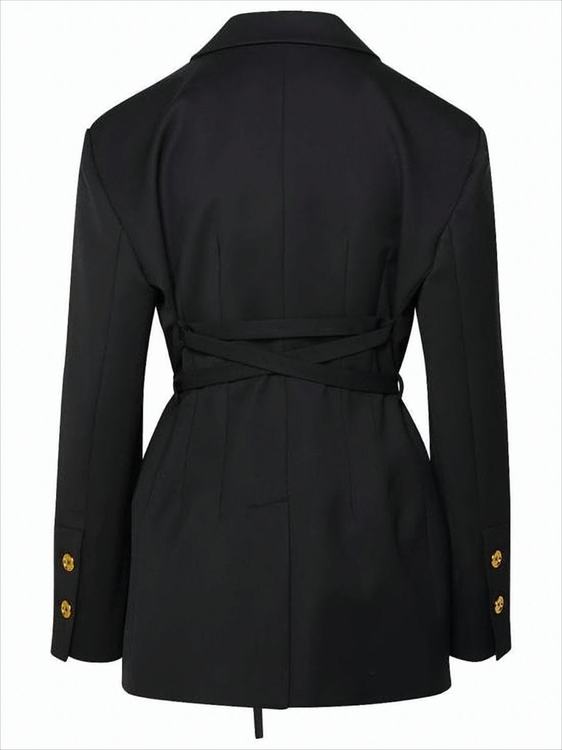 Tailored Black Patou Jacket