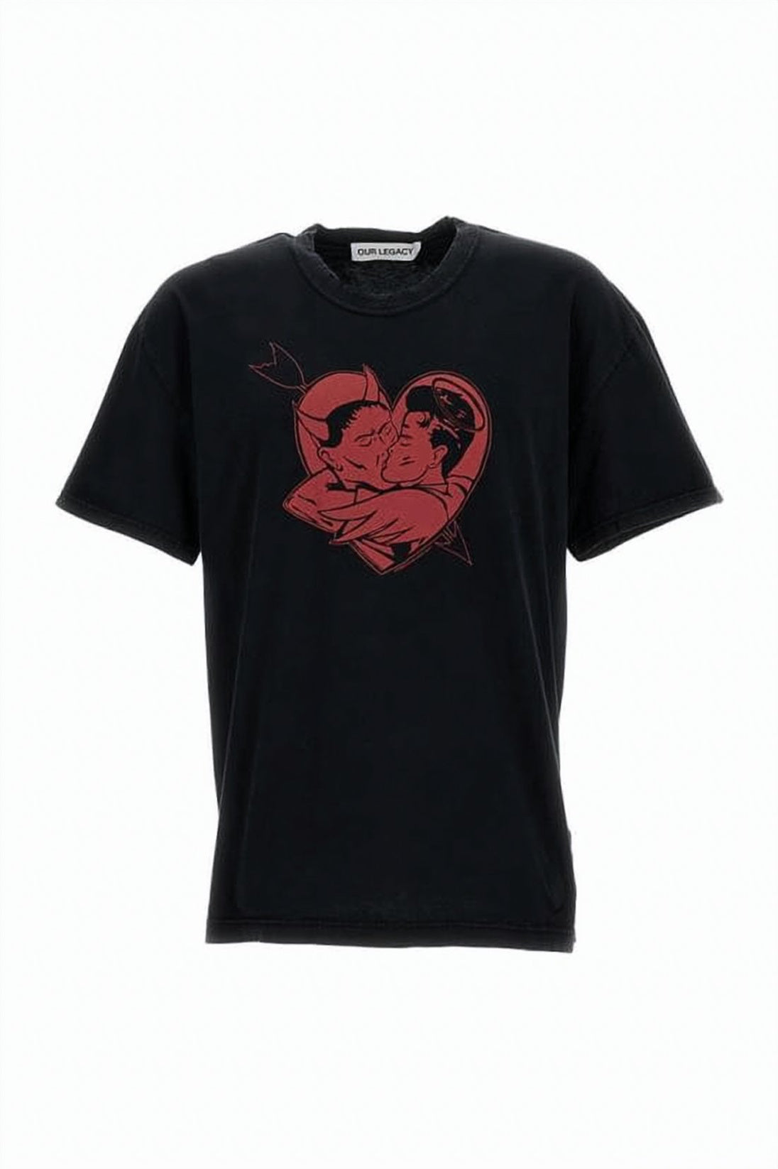 Short-Sleeved Graphic Print T-Shirt